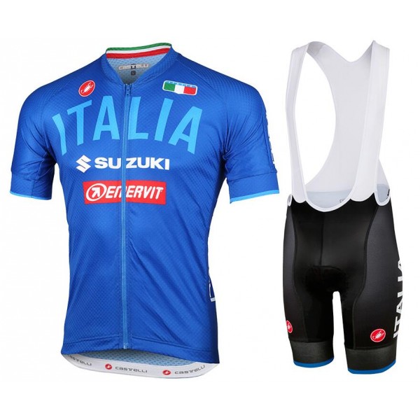 TEAM ITALIA 2.0 Fahrradbekleidung Satz Fahrradtrikot Kurzarm Trikot und Kurz Tr