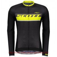2018 Scott RC PRO sulphur gelb Fahrradtrikot Langarm