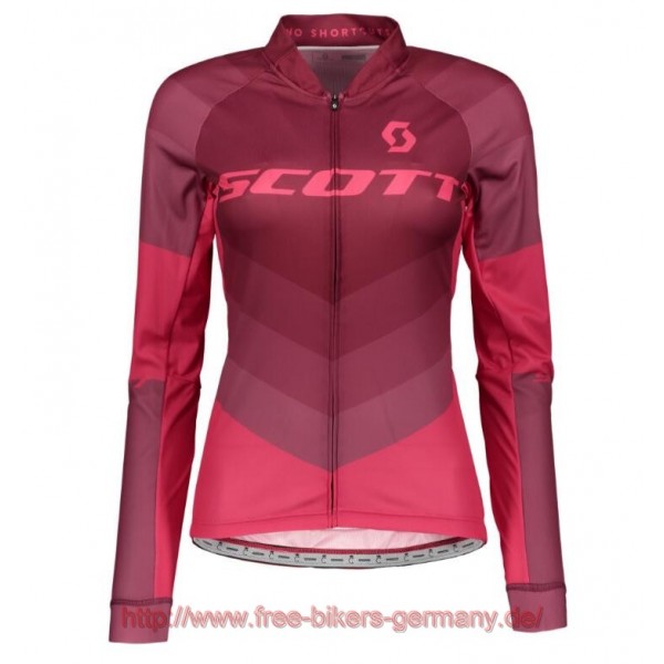 2018 Scott RC PRO tibetan rot Damen Fahrradtrikot Langarm 2018 Scott RC PRO tibetan rot Damen Fahrradtrikot Langarm