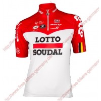 Radsport LOTTO SOUDAL 2018 Kinder Trikot Kurzarm