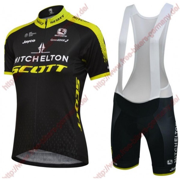 Radsport Mitchelton Scott 2018 Damen Radbekleidung Satz Trikot Kurzarm+Trägerh Radsport Mitchelton Scott 2018 Damen Radbekleidung Satz Trikot Kurzarm+Trägerh