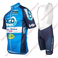 Radsport AGO-AQUA SERVICE 2018 Radbekleidung Satz Trikot Kurzarm+Trägerh