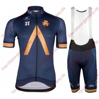 Radsport AQUA BLUE SPORT PRR 2018 Radbekleidung Satz Trikot Kurzarm+Trägerh