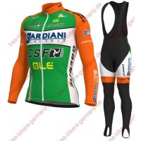 Radsport Bardiani Csf 2018 Pro Fahrradbekleidung Trikot Langarm+Lang Tr