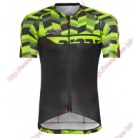 Radsport Bioracer Spitfire Fishbone Grün 2018 Trikot Kurzarm