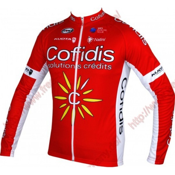 Radsport 2018 COFIDIS Trikot Langarm Radsport 2018 COFIDIS Trikot Langarm