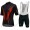 Radsport Colnago Master Pissei schwarz Rot Radbekleidung Satz Trikot Kurzarm+Trägerh