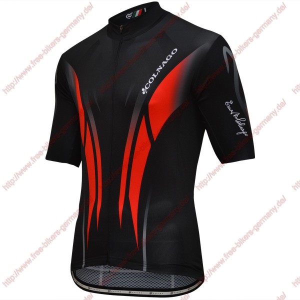 Radsport Colnago Master Pissei schwarz Rot Trikot Kurzarm Radsport Colnago Master Pissei schwarz Rot Trikot Kurzarm