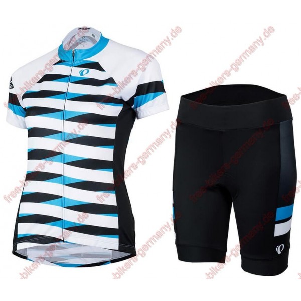 Radsport Pearl Izumi Select Escape LTD Blau Damen Fahrradbekleidung Trikot Kurzarm