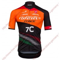 Radsport TEAM WILIER FORCE 7C 2018 Trikot Kurzarm