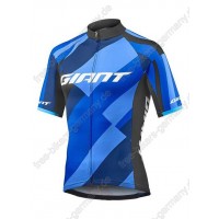 Giant Elevate blau Trikot Kurzarm 2018