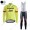 Profiteam 2018 TREK SEGAFREDO Pro gelb Winter Fahrradbekleidung Trikot Langarm+Lang Tr