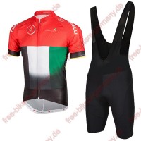 Profiteam 2018 Dubai Tour Sprint Radbekleidung Satz Trikot Kurzarm+Trägerh