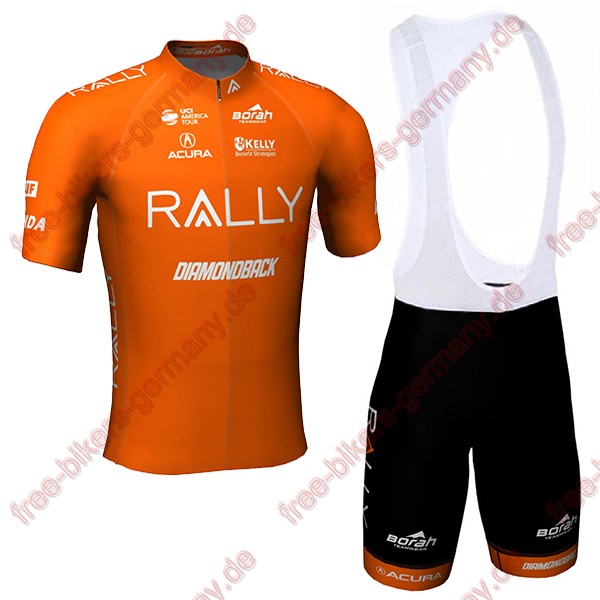 Profiteam 2018 RALLY Radbekleidung Satz Trikot Kurzarm+Trägerh