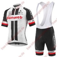 Profiteam 2018 Sunweb Giant Radbekleidung Satz Trikot Kurzarm+Trägerh