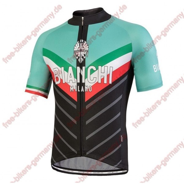 Profiteam 2018 Bianchi Milano Tiera Blau schwarz Trikot Kurzarm 33016BB Profiteam 2018 Bianchi Milano Tiera Blau schwarz Trikot Kurzarm 33016BB
