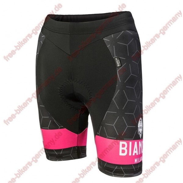 Profiteam 2018 Bianchi Milano Nevola schwarz pink Damen Radhose Kurz 59187JI Profiteam 2018 Bianchi Milano Nevola schwarz pink Damen Radhose Kurz 59187JI