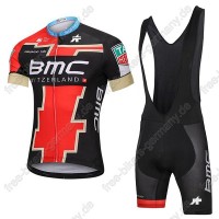 BMC Radbekleidung Satz Trikot Kurzarm+Trägerhosen Set Out