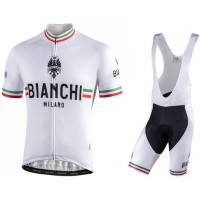 Fahrradbekleidung Radsport 2020 BIANCHI MILANO Isalle Trikot Kurzarm Outlet+Pelau Trägerhosen 