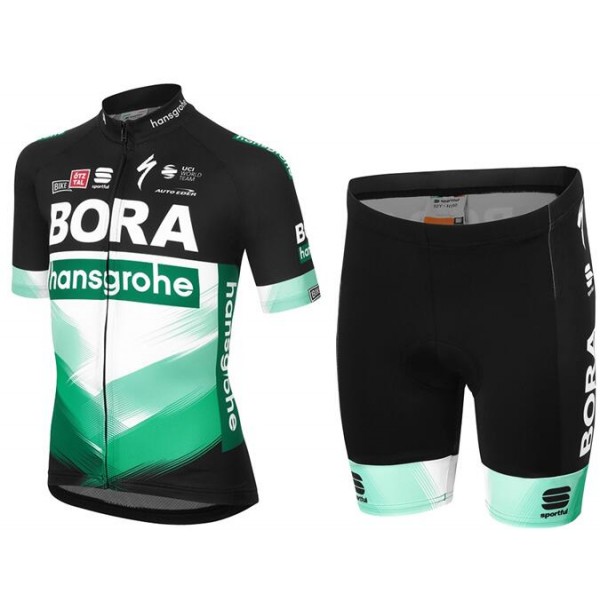 Fahrradbekleidung Radsport 2020 BORA-hansgrohe Kinder Radbekleidung Satz Trikot Kurzarm+Fahrradhose Se