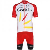 Fahrradbekleidung Radsport 2020 COFIDIS SOLUTIONS CREDITS Radbekleidung Satz Trikot Kurzarm+Fahrradhose Se