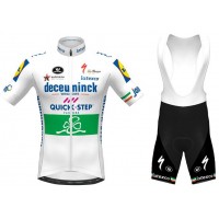 Fahrradbekleidung Radsport 2020 DECEUNINCK QUICK-STEP Irish Champion Radbekleidung Satz Trikot Kurzarm+Trägerhosen Se