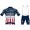 Fahrradbekleidung Radsport 2020 DECEUNINCK QUICK-STEP USA Zeitfahrmeister Radbekleidung Satz Trikot Kurzarm+Trägerhos