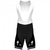 Fahrradbekleidung Radsport 2020 DECEUNINCK QUICK-STEP Luxembourgian Champion Trägerhosen Set