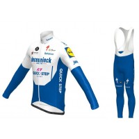 Fahrradbekleidung Radsport 2020 DECEUNINCK QUICK-STEP Trikot Langarm+ Trägerh