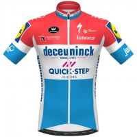 Fahrradbekleidung Radsport 2020 DECEUNINCK QUICK-STEP Luxembourgian Champion Trikot Kurzarm Outlet
