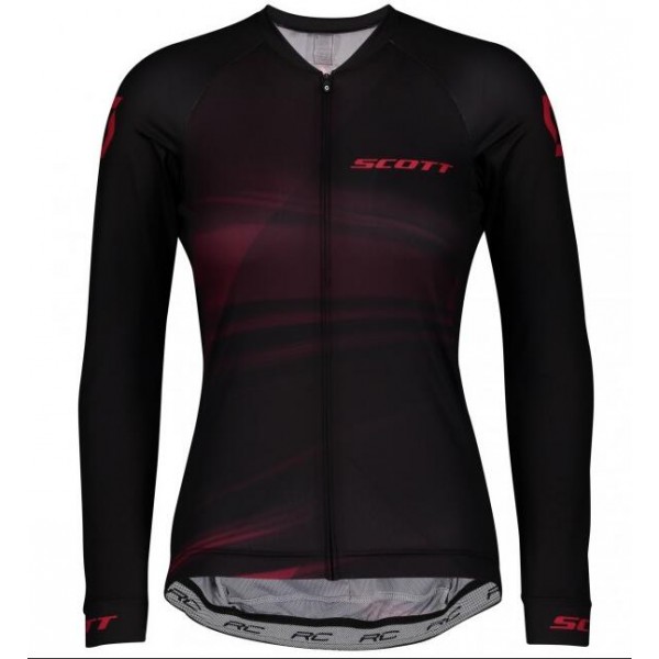 Fahrradbekleidung Radsport 2020 Damen SCOTT RC Pro Trikot Langarmschwarz Fahrradbekleidung Radsport 2020 Damen SCOTT RC Pro Trikot Langarmschwarz
