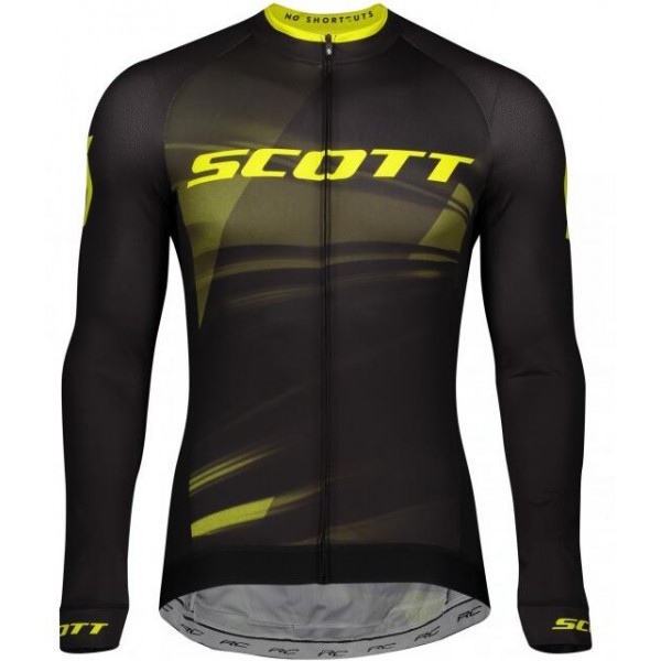 Fahrradbekleidung Radsport 2020 SCOTT RC Pro Trikot Langarmschwarz Fahrradbekleidung Radsport 2020 SCOTT RC Pro Trikot Langarmschwarz