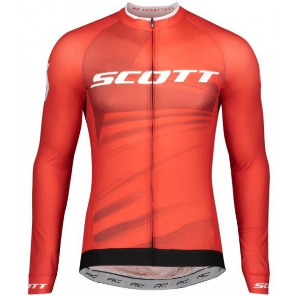 Fahrradbekleidung Radsport 2020 SCOTT RC Pro Trikot Langarmrot Fahrradbekleidung Radsport 2020 SCOTT RC Pro Trikot Langarmrot
