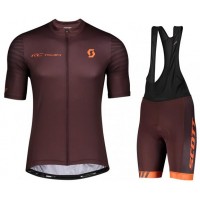 Fahrradbekleidung Radsport 2020 SCOTT RC TEAM 10 Radbekleidung Satz Trikot Kurzarm+Trägerhosen Set Outlet