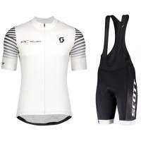 Fahrradbekleidung Radsport 2020 SCOTT RC TEAM 10 Radbekleidung Satz Trikot Kurzarm+Trägerhosen Set Out