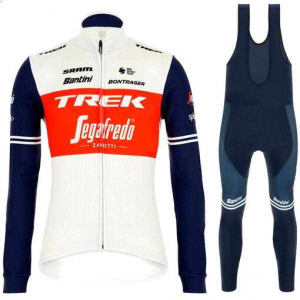 Fahrradbekleidung Radsport 2020 TREK-SEGAFREDO Set Trikot Langarm+ Trägerh