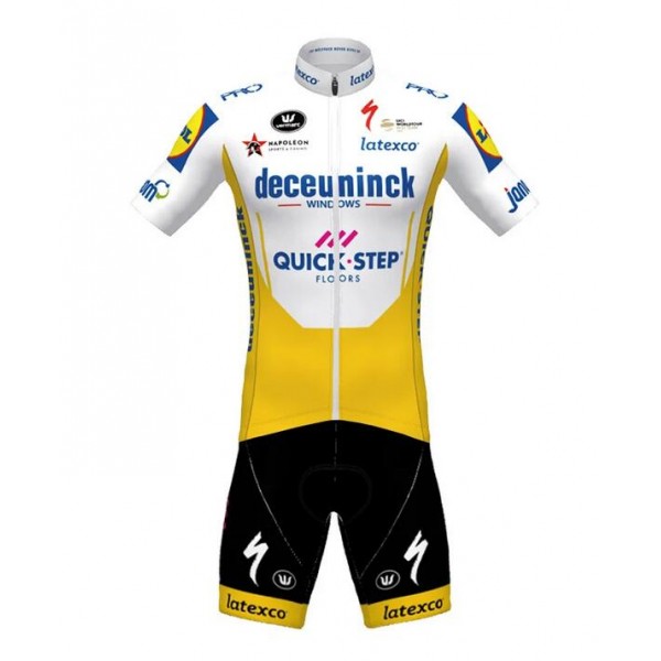 Fahrradbekleidung Radsport 2020 DECEUNINCK QUICK-STEP TdF Radbekleidung Satz Trikot Kurzarm+Trägerhosen Set Outlet G Fahrradbekleidung Radsport 2020 DECEUNINCK QUICK-STEP TdF Radbekleidung Satz Trikot Kurzarm+Trägerhosen Set Outlet G