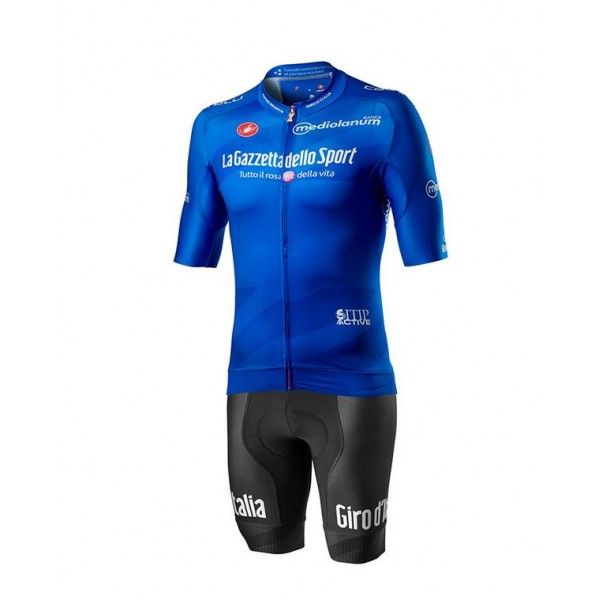 Fahrradbekleidung Radsport 2020 GIRO D'ITALIA Radbekleidung Satz Trikot Kurzarm+Trägerhosen Set Outlet Bl