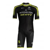 Fahrradbekleidung Radsport 2020 MITCHELTON SCOTT FRC Radbekleidung Satz Trikot Kurzarm+Trägerhosen Set Outl