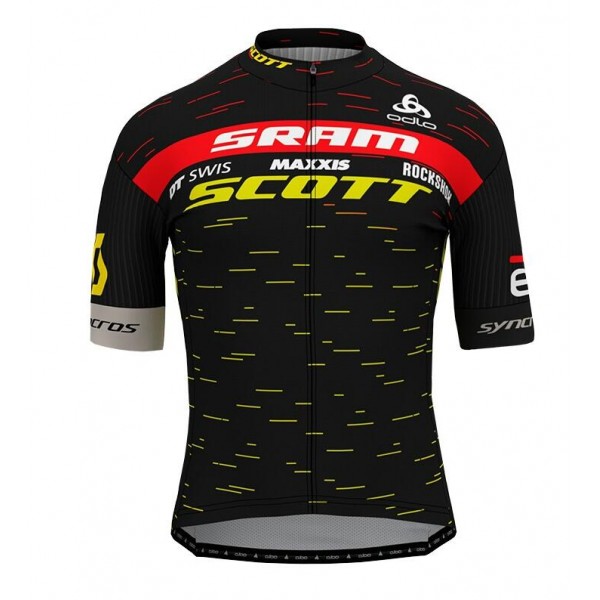 Fahrradbekleidung Radsport 2020 SCOTT SRAM Pro Race Trikot Kurzarm Outl