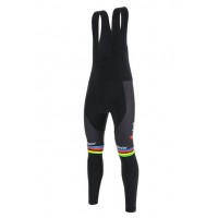 Fahrradbekleidung Radsport 2020 TREK SEGAFREDO WORLD CHAMPION Lang Trägerhose Schwa