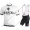 Profiteams BIANCHI MILANO New Pride white Radbekleidung Satz Trikot Kurzarm+Trägerhosen Se