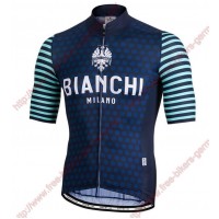 Profiteams BIANCHI MILANO Davoli blue Trikot Kurzarm Outlet