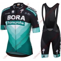 Profiteams Bora Hansgrohe 2019 Team Radbekleidung Satz Trikot Kurzarm+Trägerhosen Se