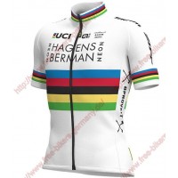 Profiteams 2019 World Champion Hagens Berman Axeon Trikot Kurzarm Outlet