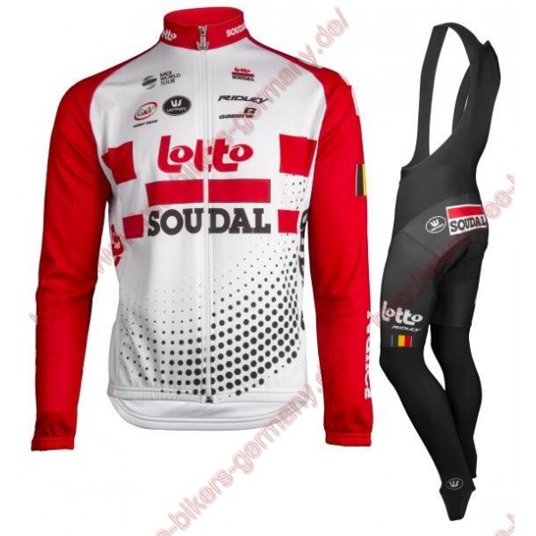 Profiteams Lotto Soudal 2019 Radsport Fahrradbekleidung Trikot Langarm+Lang Tr