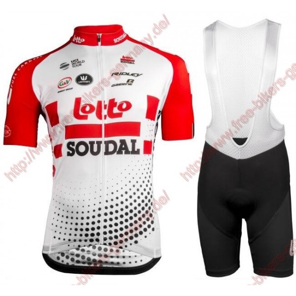 Profiteams Lotto Soudal 2019 Radbekleidung Satz Trikot Kurzarm+Trägerhosen Se