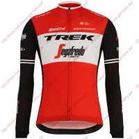 Profiteams Trek Segafredo 2019 rot Radsport Trikot Langarm