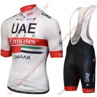 Profiteams UAE Team Emirates 2019 Radbekleidung Satz Trikot Kurzarm+Trägerhosen Se