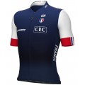 Frankreich 2023 Set(Radtrikot langer RV+Trägerhose)-ALE Radsport-Profi-Team Frankreich 2023 Set(Radtrikot langer RV+Trägerhose)-ALE Radsport-Profi-Team